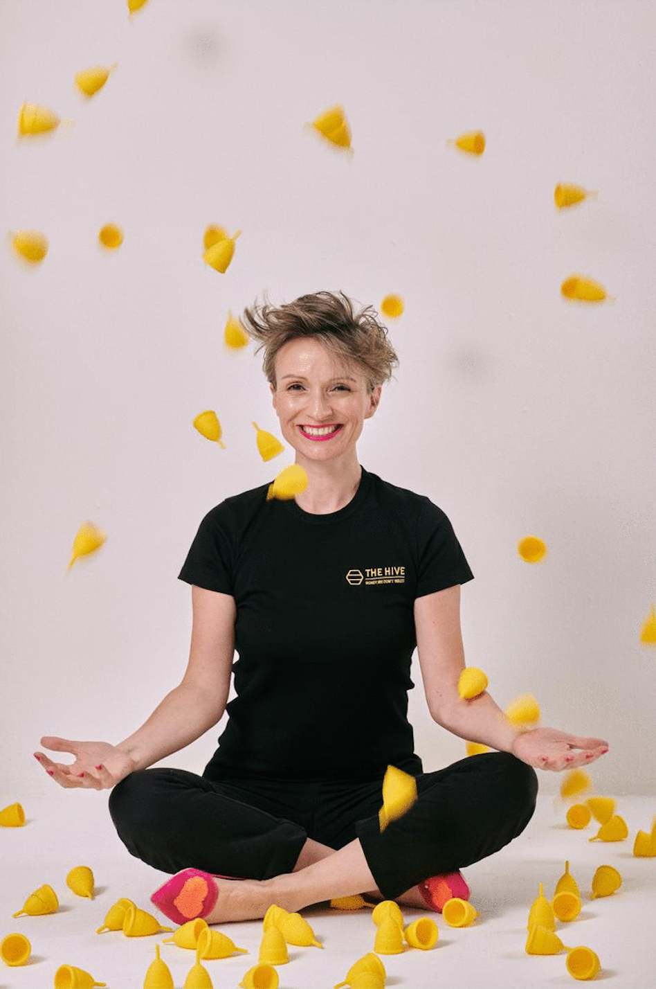 menstrual cup, Claire Sancelot, The Hive Eco Store, period, sanitary pad