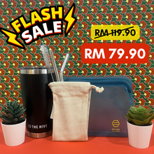 Load image into Gallery viewer, Zero Waste Sip & Seal Set