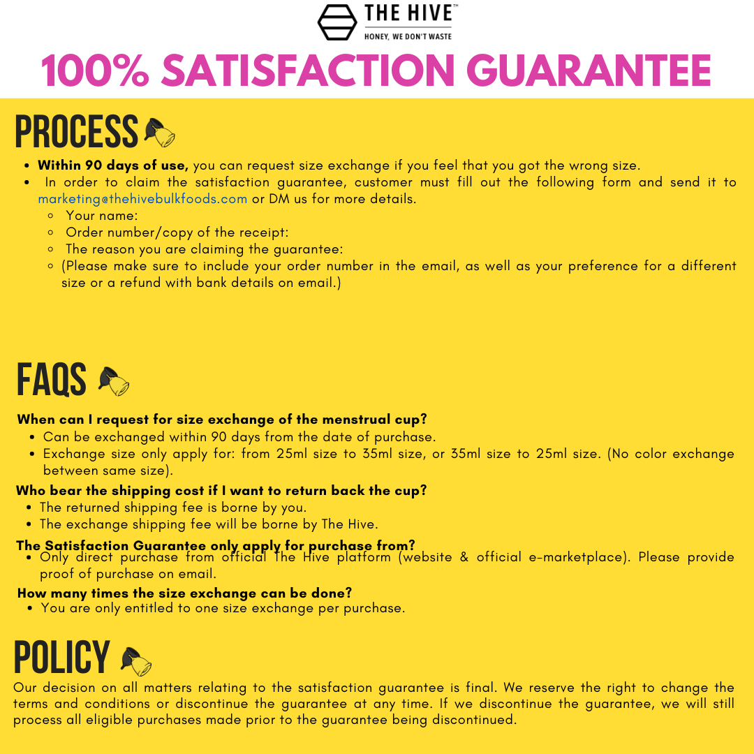 The Hivette Menstrual Cup Malaysia