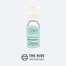 Load image into Gallery viewer, Claire Organics Sunscreen Face & Body Cream - Thehivebulkfoods