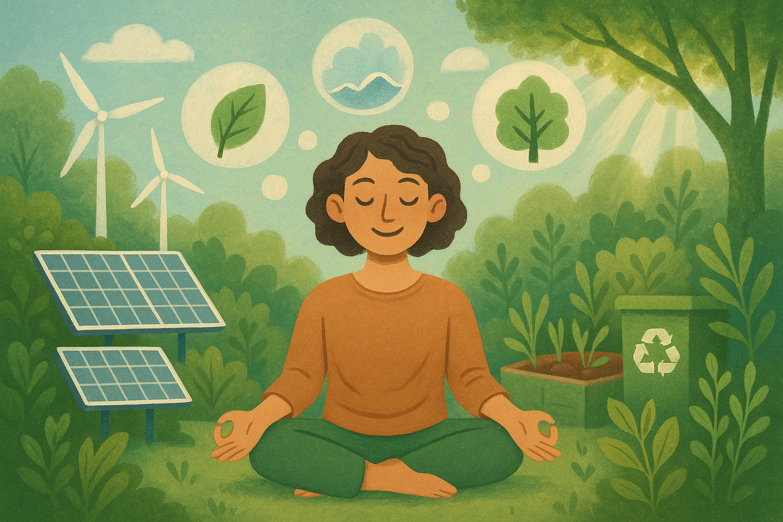 The mental health side of sustainable living