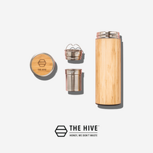 Load image into Gallery viewer, The Hive Bamboo Flask - Thehivebulkfoods