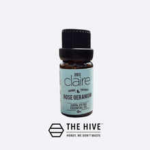 Load image into Gallery viewer, Claire Organics Rose Geranium Essential Oil (10ml) - Thehivebulkfoods