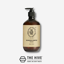 Load image into Gallery viewer, The Olive Tree Balancing Geranium Shampoo Refill (100ml) - POS