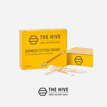 Load image into Gallery viewer, The Hive&#39;s Bamboo Cotton Swab Qtip - Thehivebulkfoods