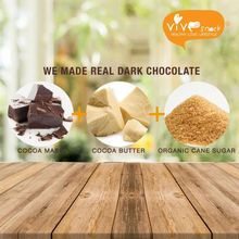 Load image into Gallery viewer, Vive Snack 75% Dark Chocolate Cacao Nibs - Thehivebulkfoods