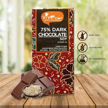 Load image into Gallery viewer, Vive Snack 75% Dark Chocolate Soy - Thehivebulkfoods